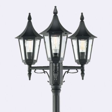 Norlys RIMINI 403B Felinar 3x9W/E27 IP54