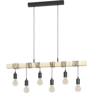 Eglo TOWNSHEND 43513 Lampă cu pendul 6x60w/e27 ip20