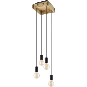 Eglo WOOTTON 43591 Lampă cu pendul 4X40W/E27 IP20