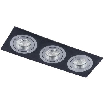 Italux Mooty BL MQ71805-3AB Lumină îngropată deasupra plafonului 3x50W/GU5,3 IP20