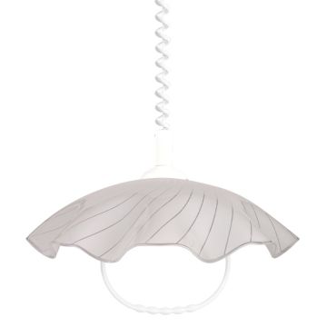 Prezent LYRA GLASS 45143 Lampă cu pendul 1x60W/E27 IP20