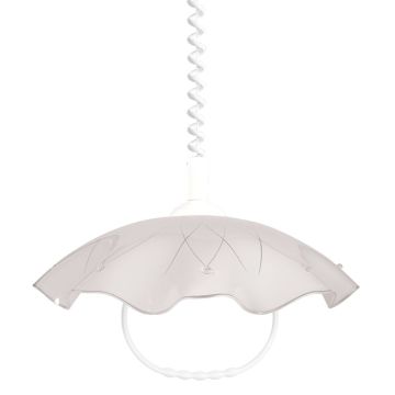 Prezent LYRA GLASS 45145 Lampă cu pendul 1x60W/E27 IP20