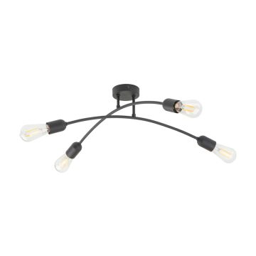 TK Lighting HELIX 4687 Lampă de tavan 4x15W/E27