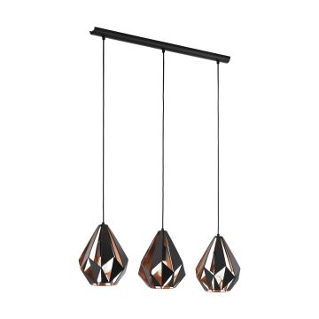 Eglo CARLTON 1 49991 Lampă cu pendul 3x60W/E27