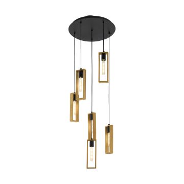 Eglo LITTLETON 49549 Lampă cu pendul 6x60W/E27