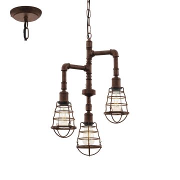 Eglo PORT SETON 49808 Candelabru 3x60W/E27