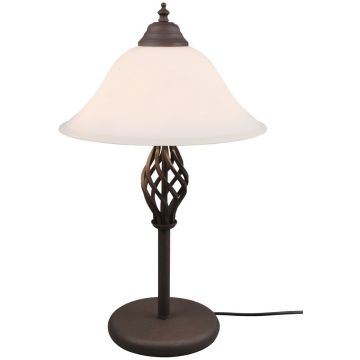 Trio RUSTICA 501000224 Lampă de masă 2x40w/e14 ip20