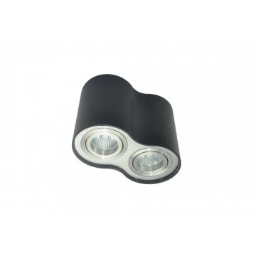 Zuma Line RONDOO 50407-BK Lumină montată pe suprafață 2x50W/GU10