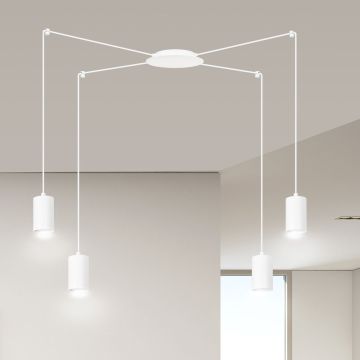 Emibig TRAKER 525/4 Lampă cu pendul 4x30W/GU10 IP20