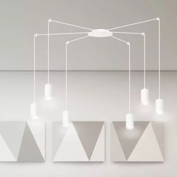 Emibig TRAKER 525/6 Lampă cu pendul 6x30W/GU10 IP20