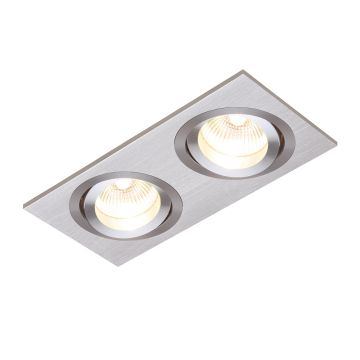 Endon TETRA 52404 Lumină îngropată deasupra plafonului 2x50W/GU10 IP20