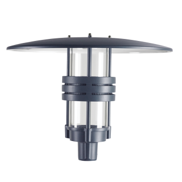 Norlys VISBY 6018GR Corp de iluminat pentru felinar 1x27W/LED 4000K 2950LM IP65