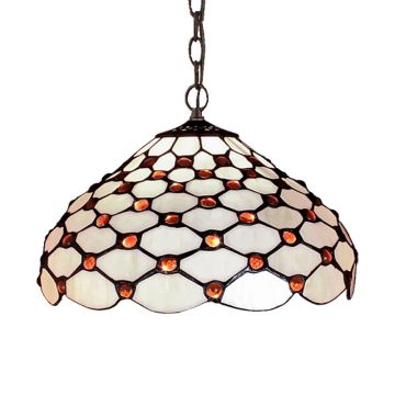 Prezent TIFFANY VII. 58 Lampă cu pendul 2x60W/E27 IP20