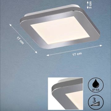 Fischer&Honsel Gotland 21231 Lustră de tavan 1x8.5W/LED 3000K 1100 lm IP44