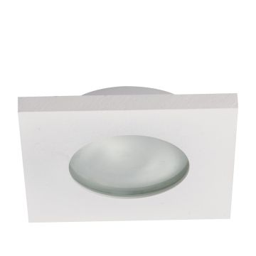 Light Prestige Lagos LP-440/1RS WH square Lumină îngropată deasupra plafonului 1x50W/GU10 IP65