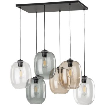 TK Lighting ELIO 5974 Lampă cu pendul 6x15W/E27 IP20