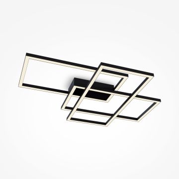 Maytoni Line MOD016CL-L80BK Lampă de tavan 1x78W/LED 2900lm IP20