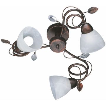 Trio TRADITIO 600700328 Lampă de tavan 3x40w/e14 ip20