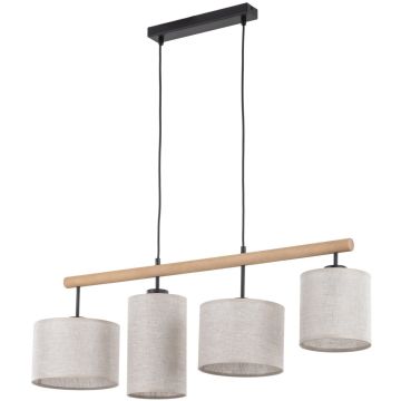 TK Lighting DEVA 6108 Lampă cu pendul 4x15W/E27