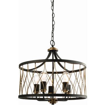 Endon HESTON 61498 Candelabru 5x60W/E27 IP20