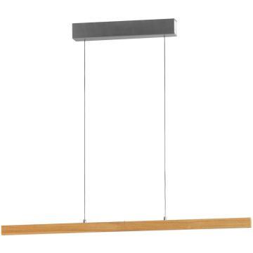 Fischer&Honsel SHINE-WOOD 61101 Lampă cu pendul 1x26,29w/led 2700k-3350k-4000k 3341lm ip20