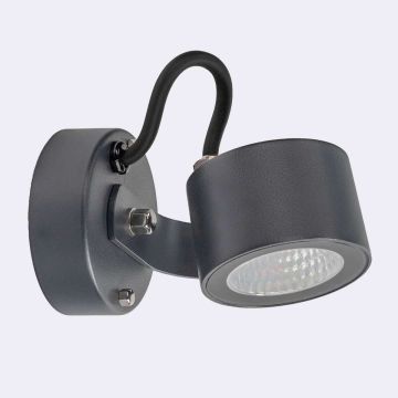 Norlys MOSS 6162GR Aplique de perete 1x4W/LED 4000K 466LM IP65