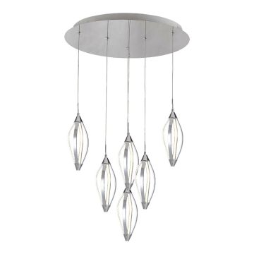Prezent SAKURA 61305 Lampă cu pendul 6x13.2W/LED 6350lm IP20