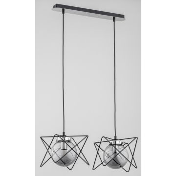 Alfa SAGITO TRACK 62096 Lampă cu pendul 2x40W/E14