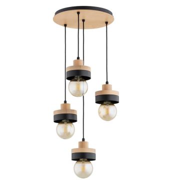 Alfa LARSO 63408 Lampă cu pendul 4x15W/E27