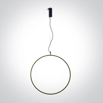 One Light Decorative 63152B/B/W Lampă cu pendul 1x30W/LED 3000K 2100lm IP20