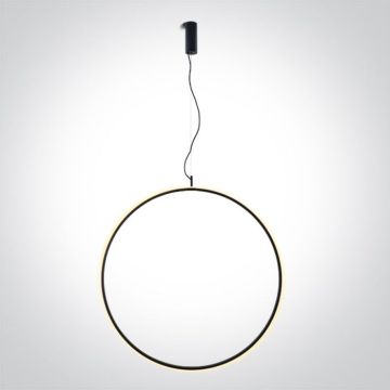One Light Decorative 63152C/B/W Lampă cu pendul 1x40W/LED 3000K 2800lm IP20