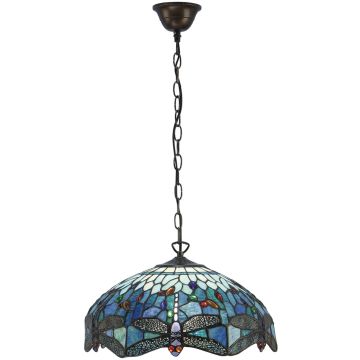 Endon DRAGONFLY BLUE 64080 Lampă cu pendul 3x60W/E27 IP20
