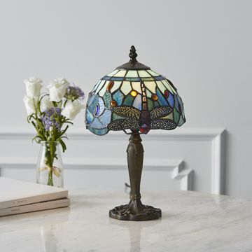 Endon DRAGONFLY BLUE 64088 Lampă de masă 1x40W/E14 IP20