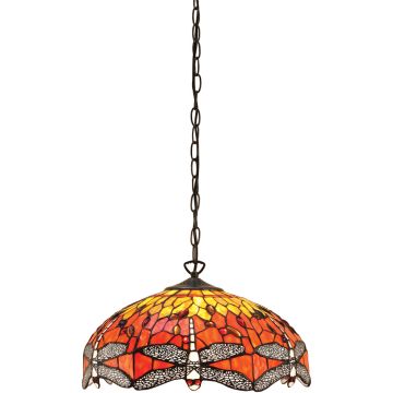Endon DRAGONFLY FLAME 64081 Lampă cu pendul 3x60W/E27 IP20