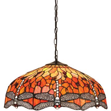 Endon DRAGONFLY FLAME 64082 Lampă cu pendul 3x60W/E27 IP20