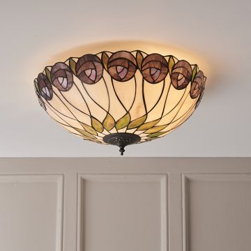 Endon HUTCHINSON 64173 Lustră de tavan 2x60W/E27 IP20