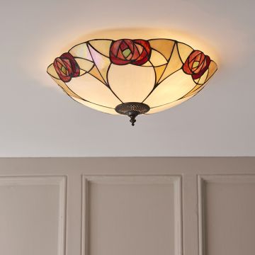 Endon INGRAM 64182 Lustră de tavan 2x60W/E27 IP20