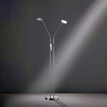 Fischer&Honsel Dent 40108 Lampă de podea 2x6W/LED 2700K 1600 lm IP20