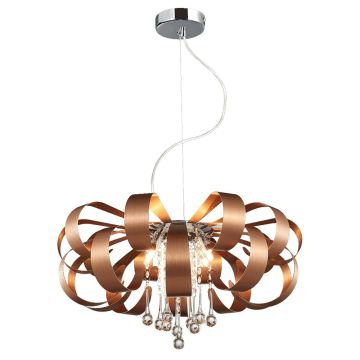Prezent RIBBON CRYSTAL I. 64408 Lampă cu pendul 6x33W/G9 IP20