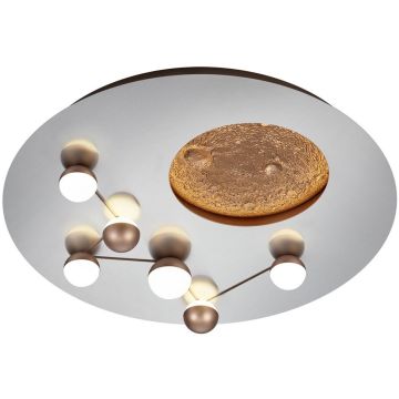 Trio ZODIAC 644810107 Lampă de tavan 1x42w/led 2300+3000+4000k 5100lm ip20