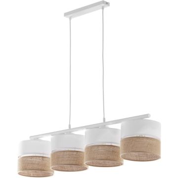 TK Lighting LINOBIANCO 6576 Lampă cu pendul 4x15W/E27