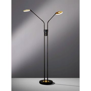 Fischer&Honsel Dent 40498 Lampă de podea 2x7.5W/LED 2700K 1700 lm IP20