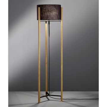 Fischer&Honsel SHINE-WOOD 40516 Lampă de podea 3x40W/E27 IP20