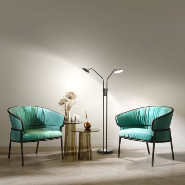 Fischer&Honsel Tallri 40487 Lampă de podea 2x7.5W/LED 2700K 1800 lm IP20
