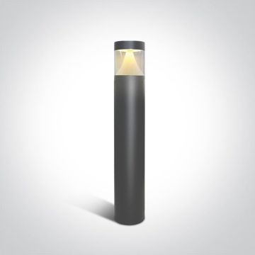 One Light Bollards 67410/AN/W Lampă de podea 1x12W/LED 3000K 1000lm IP65