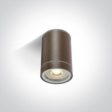 One Light Outdoor Cylinders 67130C/BR Lumină montată pe suprafață 1x10W/GU10 IP54