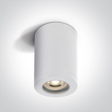 One Light Outdoor Cylinders 67142A/W Lumină montată pe suprafață 1x6W/GU10 IP65