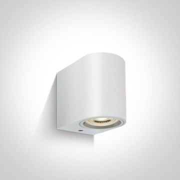 One Light Outdoor Cylinders 67142F/W Aplique de perete 1x6W/GU10 IP65