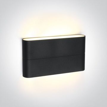 One Light Outdoor Slim Range Up & down 67376A/AN/W Aplique de perete 2x6W/LED 3000K 420lm IP54