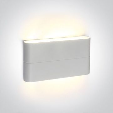 One Light Outdoor Slim Range Up & down 67376A/W/W Aplique de perete 2x6W/LED 3000K 420lm IP54